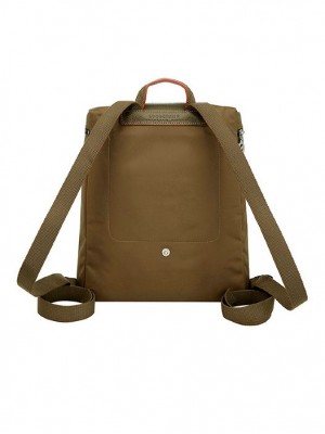 LC050*LONGCHAMP LE PLIAGE CLUB BACKPACK L1699619 (KHAKI) *LIMITED EDITION (FREE GIFT)